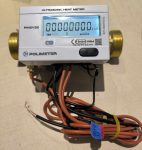  56___Polimeter ultrahangos kompakt hőmennyiségmérő fűtés-hűtés, kombinált üzemmódra NÁ32, Qp=6 m3/h, L=180 mm, MID hitelesítéssel