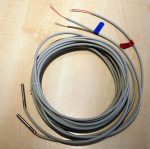   Hőmérséklet érzékelő pár, Pt100, átm: 6 mm,  L=50 mm, kábelhossz 5 m